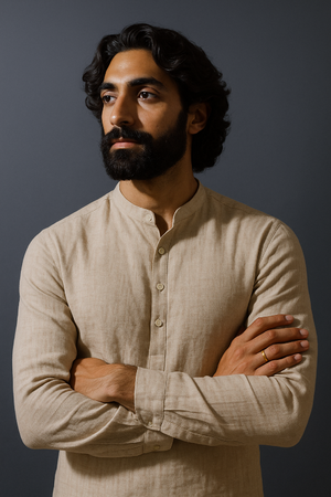 Eman Esfandi as Darius Caxton.